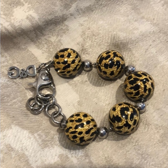 Dolce and Gabbana animal print bracelet - Picture 1 of 2